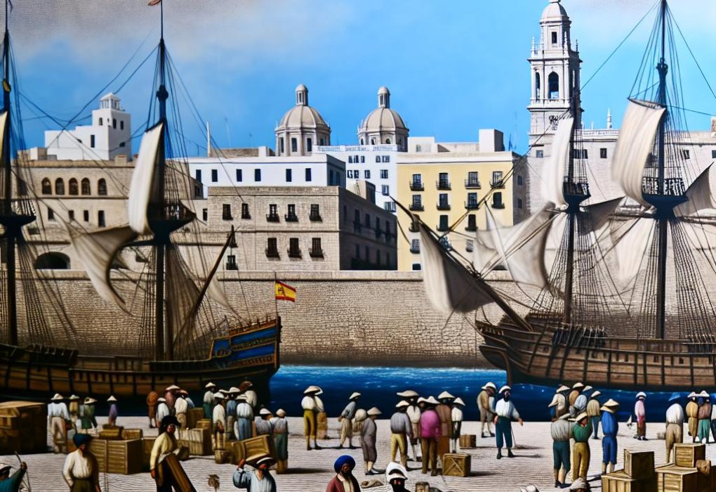 Port of Cadiz and Spanish Colonial Trade