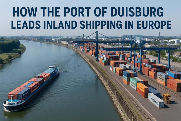 How the Port of Duisburg Leads Inland Shipping in Europe