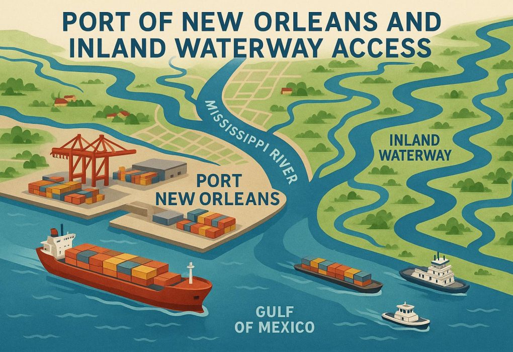 Port of New Orleans and Inland Waterway Access