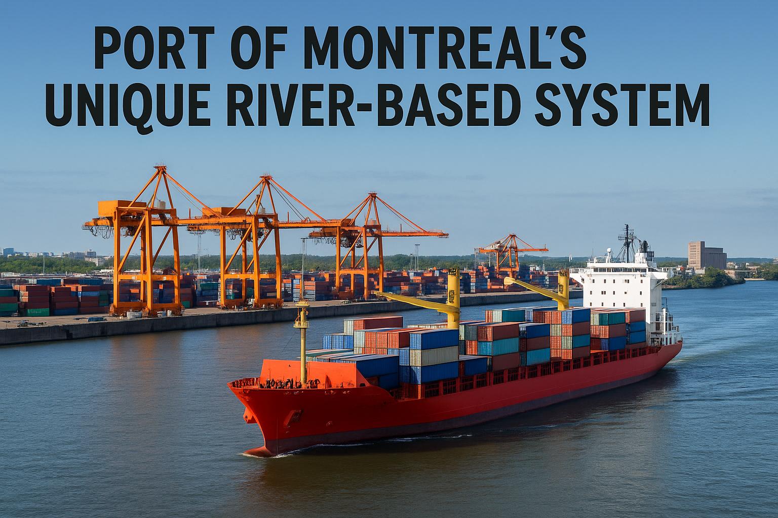 Port of Montreal’s Unique River-Based System