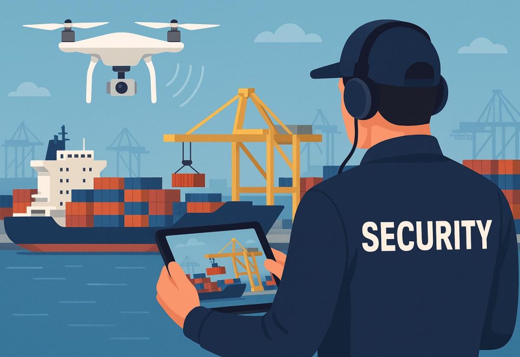 Drones and Security in Port Operations