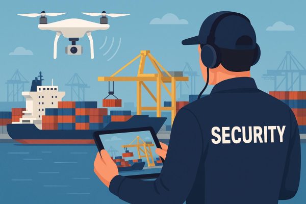 Drones and Security in Port Operations