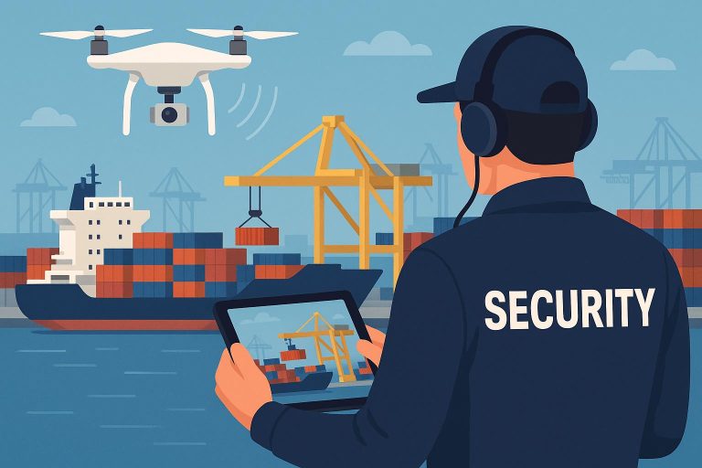 Drones and Security in Port Operations