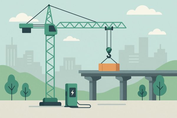 Electric Cranes and Sustainable Infrastructure