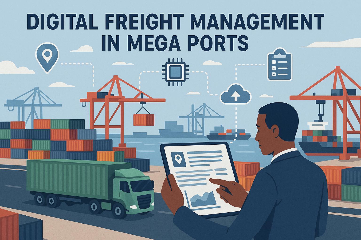 Digital Freight Management in Mega Ports