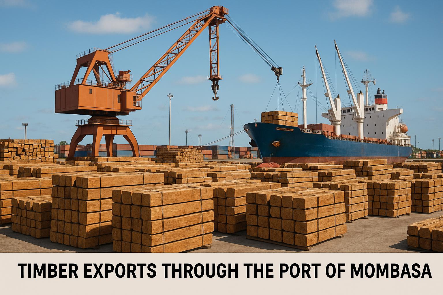 Timber Exports Through the Port of Mombasa