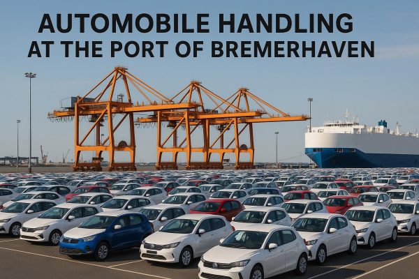 Automobile Handling at the Port of Bremerhaven
