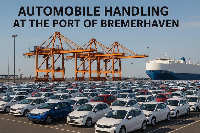 Automobile Handling at the Port of Bremerhaven
