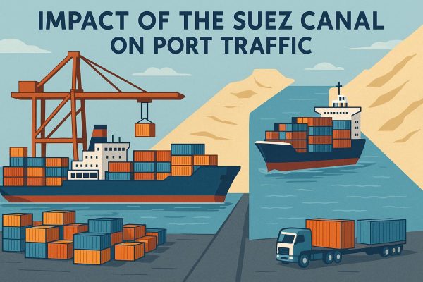 Impact of the Suez Canal on Port Traffic