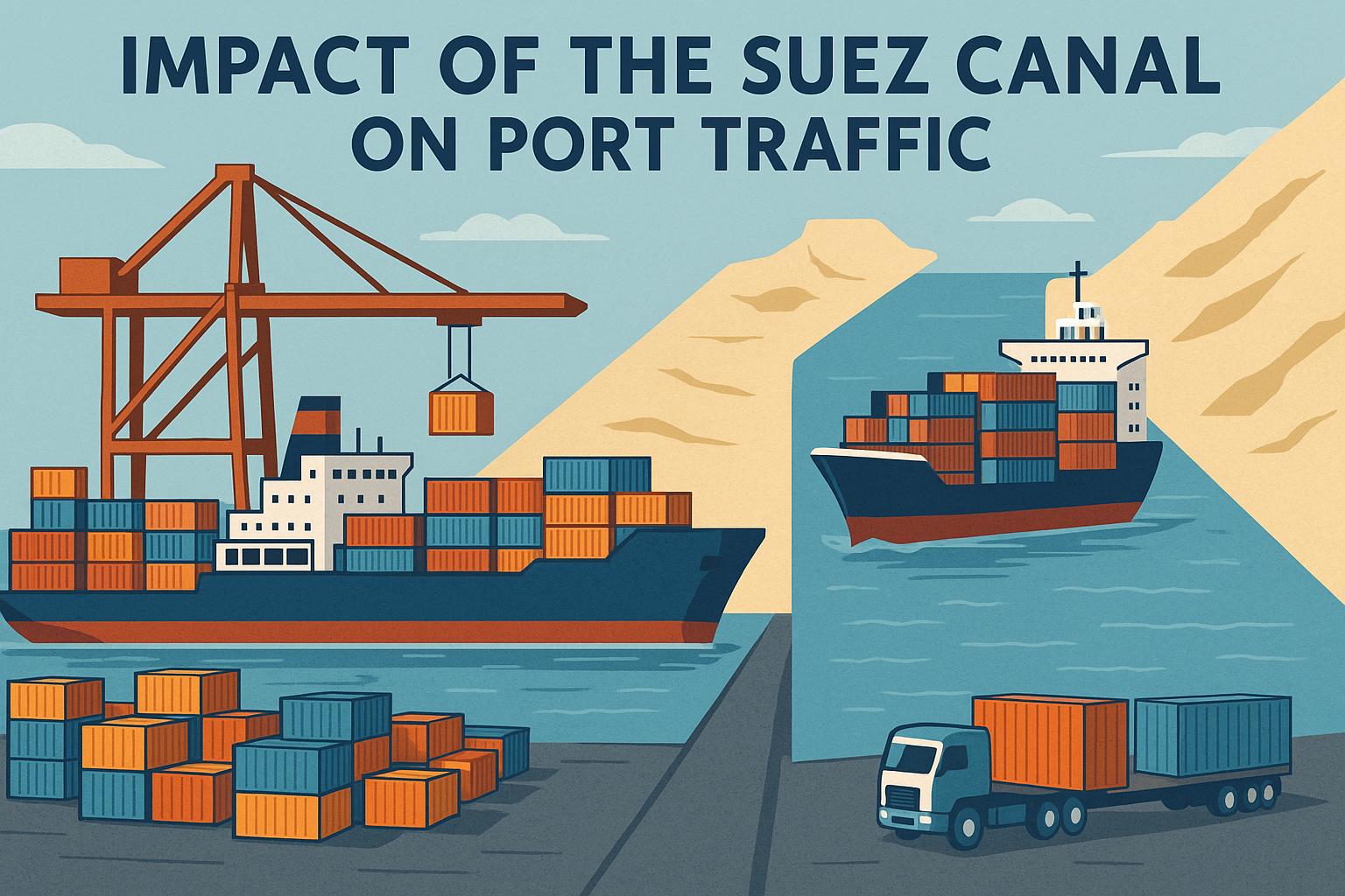 Impact of the Suez Canal on Port Traffic